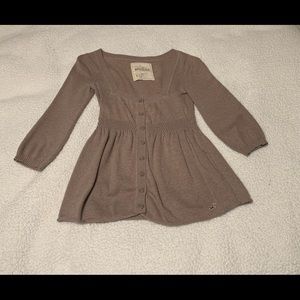 Hollister button down cardigan